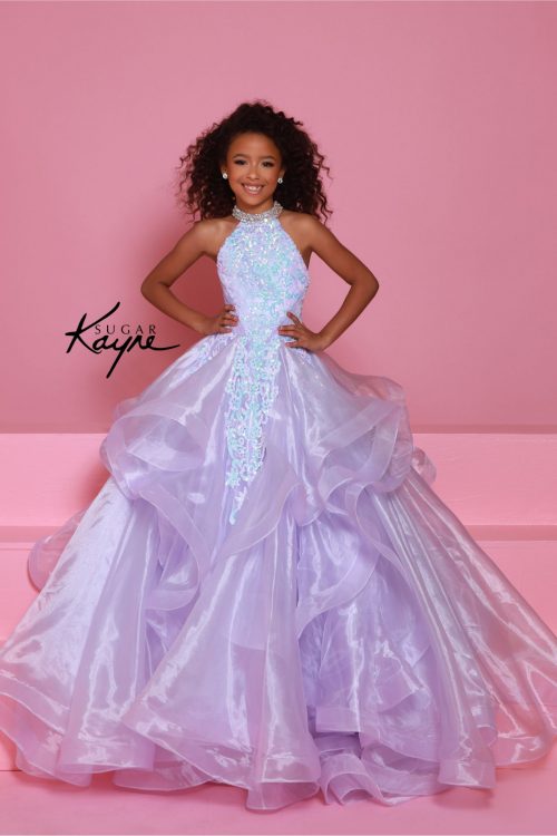 lilac pageant dress, lilac little girls pageant dress, pageant gowns for kids, pageant gowns for little girls, designer pageant gowns, pageant 2025, glamourous pageant looks, evening wear